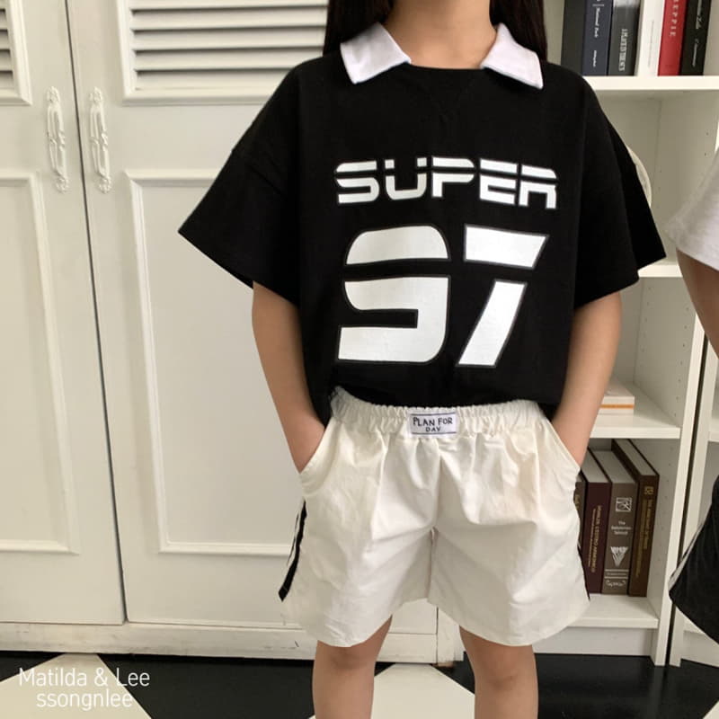 Matilda & Lee - Korean Children Fashion - #kidsstore - 97 Collar Tee - 7