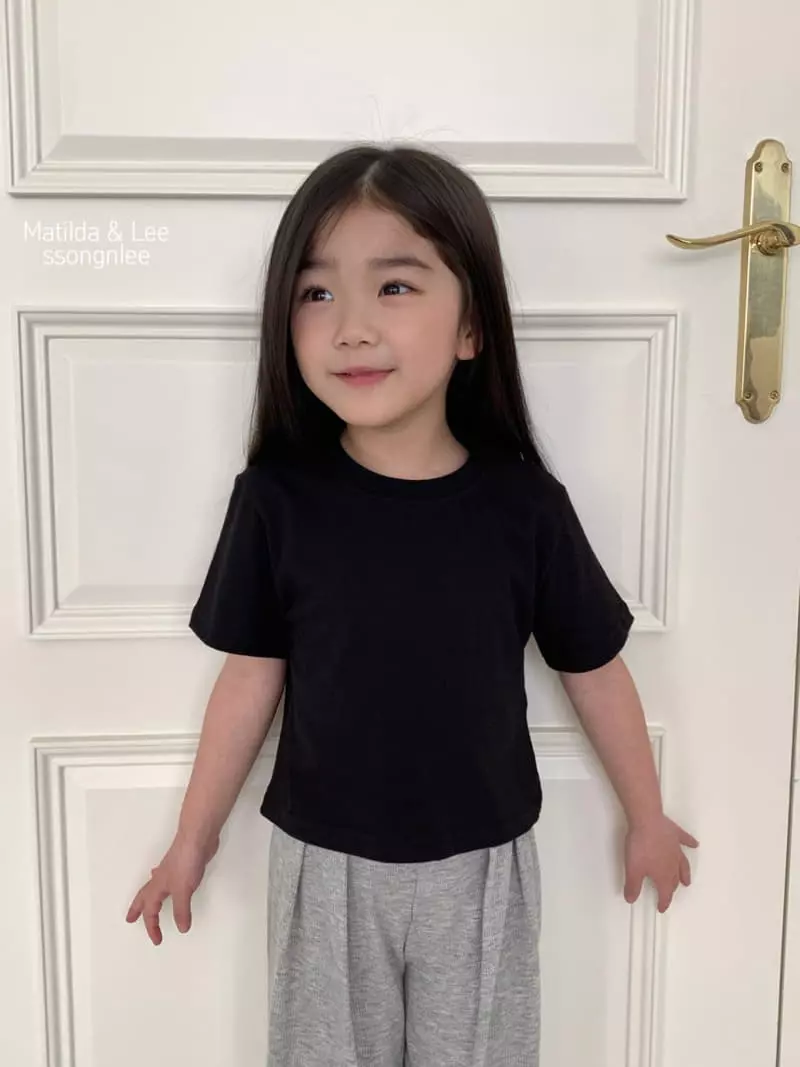 Matilda & Lee - Korean Children Fashion - #kidsstore - Lucky Crop Tee - 12