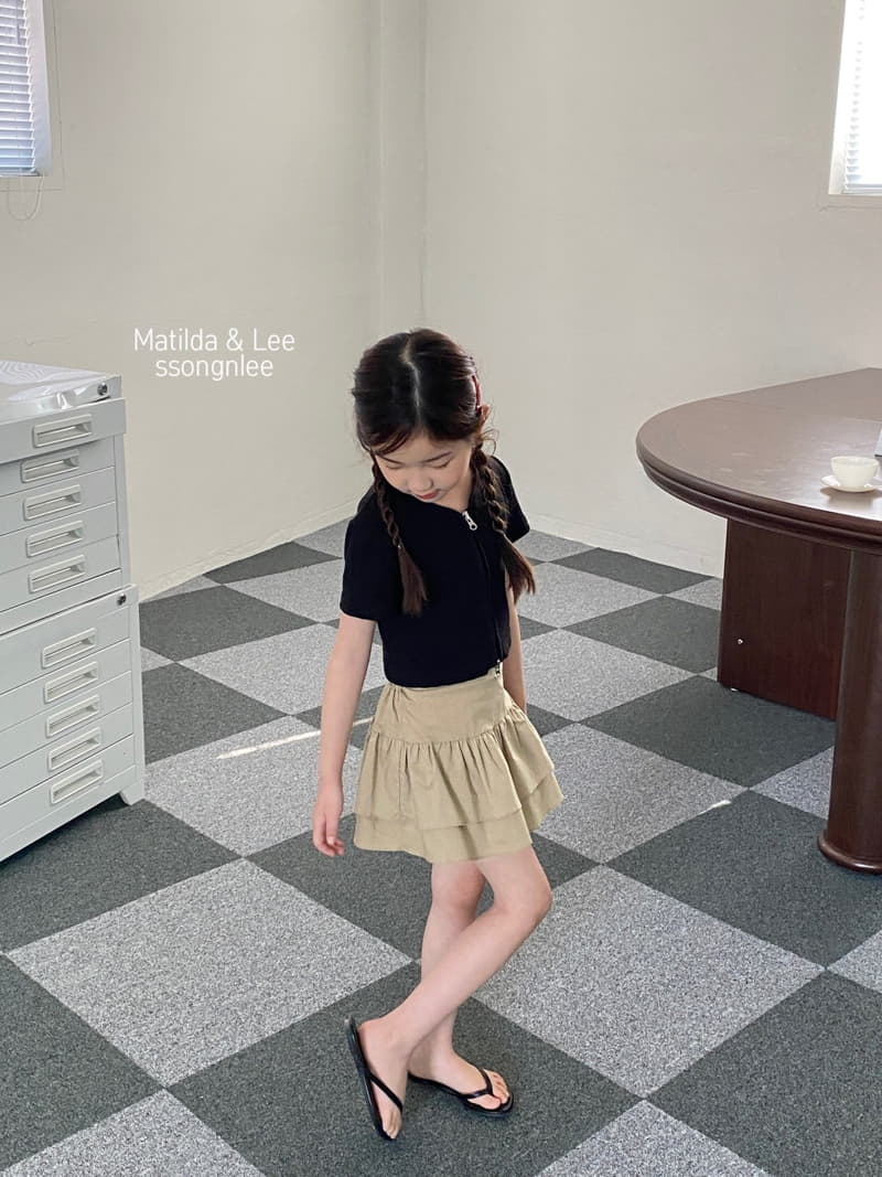 Matilda & Lee - Korean Children Fashion - #kidzfashiontrend - Cancan Skirt Pants - 8