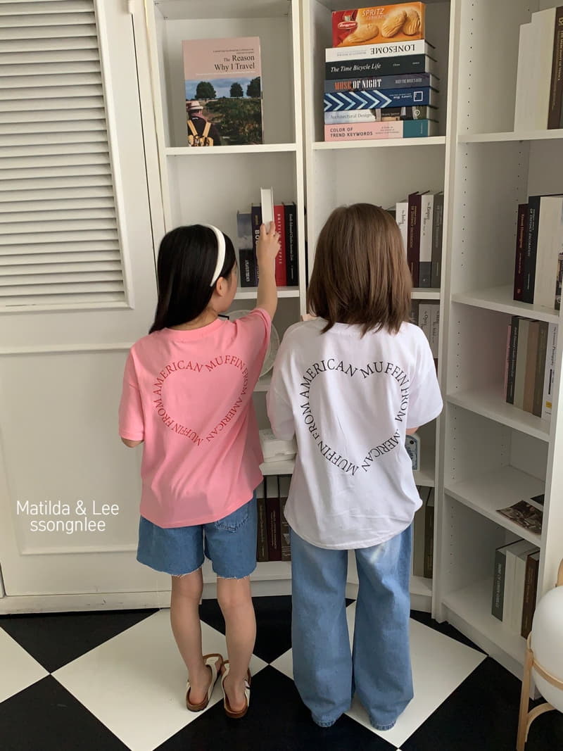 Matilda & Lee - Korean Children Fashion - #kidzfashiontrend - Color Lettering Heart Tee - 5