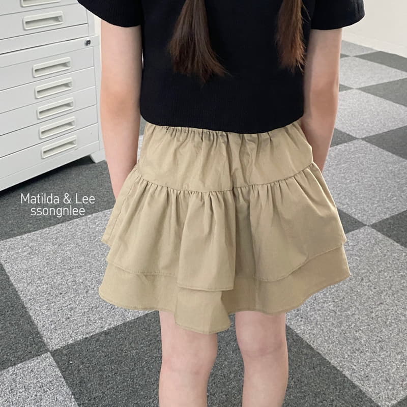 Matilda & Lee - Korean Children Fashion - #littlefashionista - Cancan Skirt Pants - 10