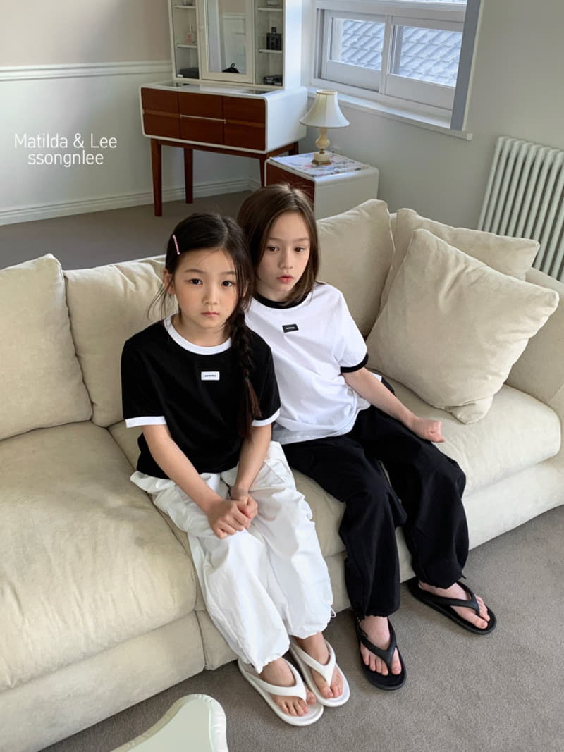 Matilda & Lee - Korean Children Fashion - #littlefashionista - Color Label Tee - 9