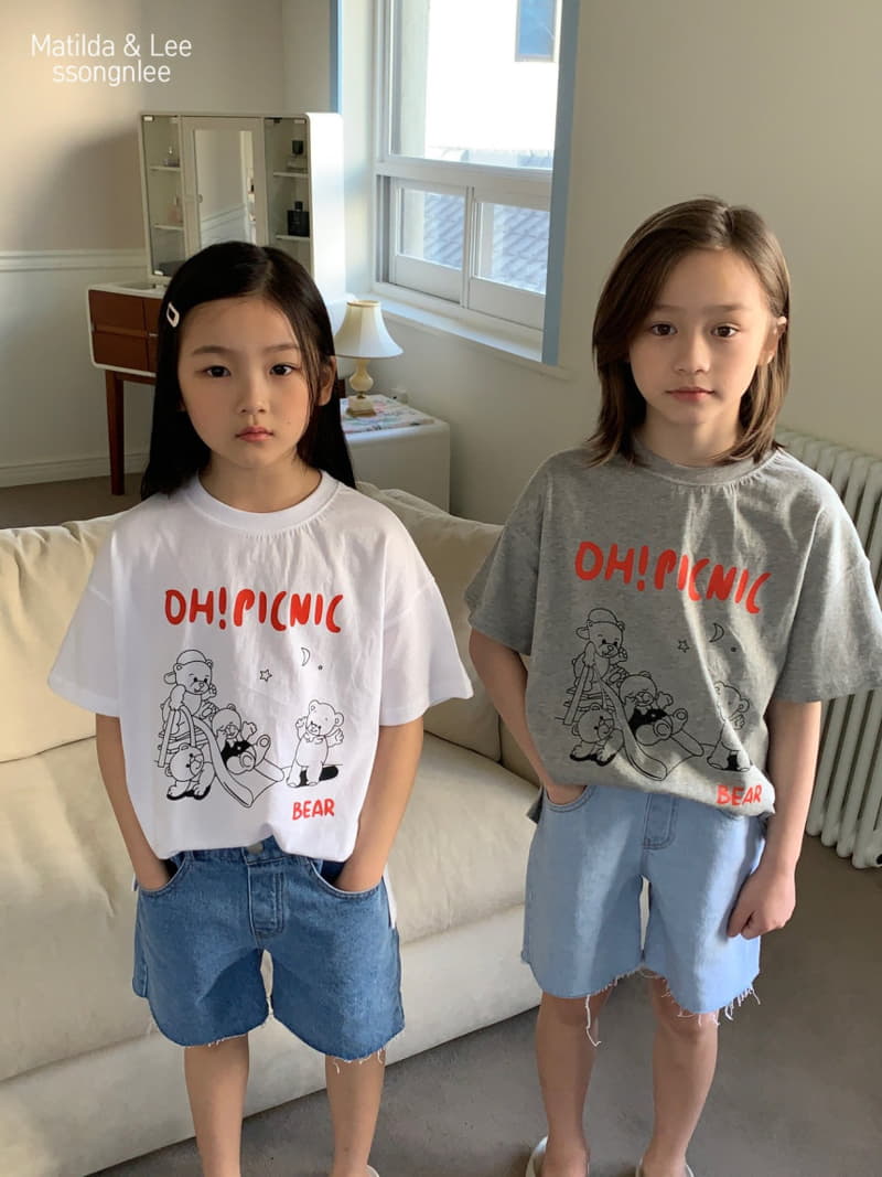 Matilda & Lee - Korean Children Fashion - #littlefashionista - Picnic Tee - 6