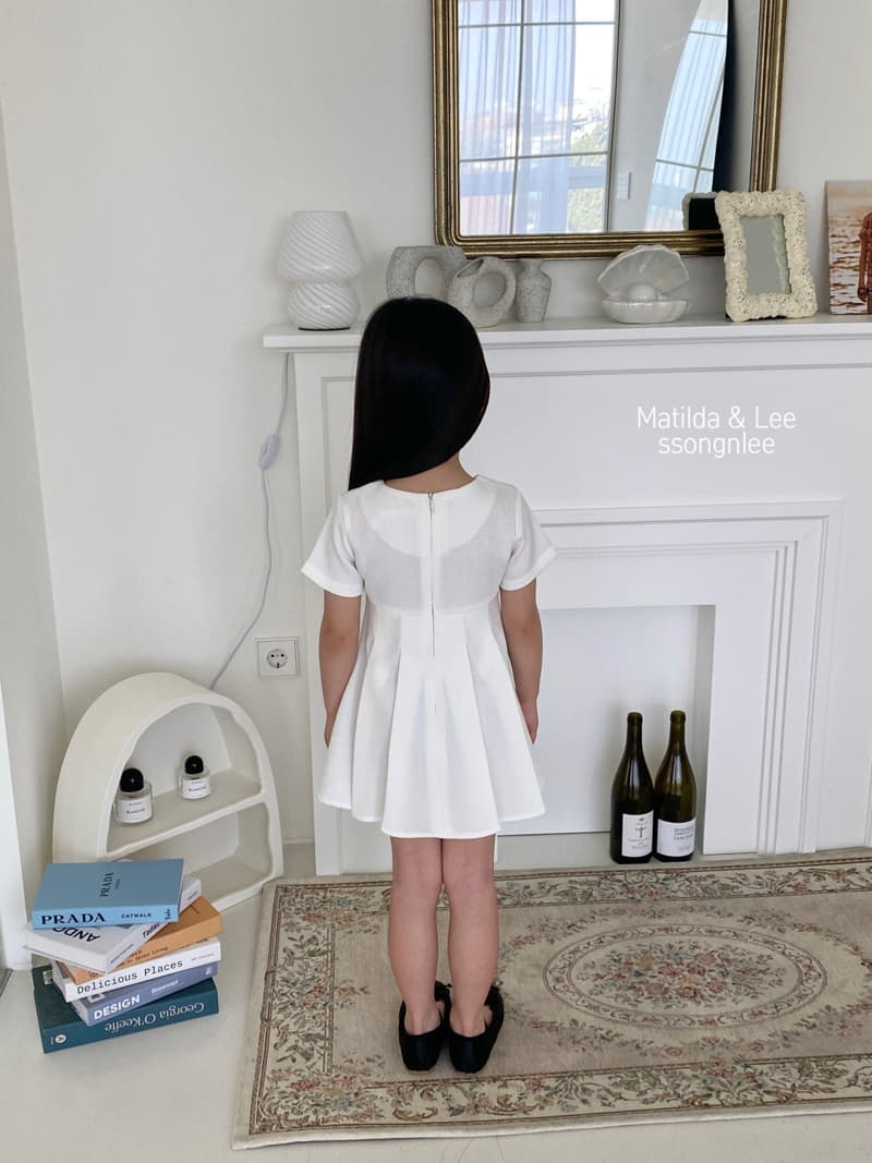 Matilda & Lee - Korean Children Fashion - #littlefashionista - Mini Wrinkle One-piece - 6