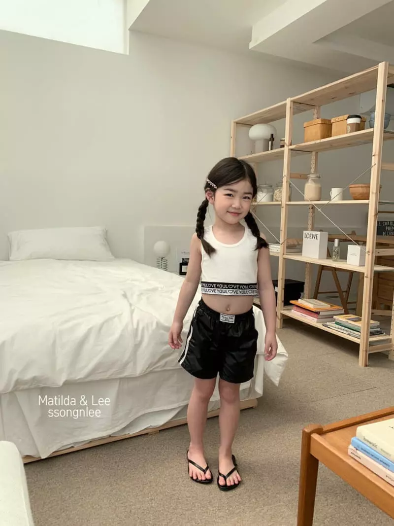 Matilda & Lee - Korean Children Fashion - #Kfashion4kids - Love Top Sleeveless - 4