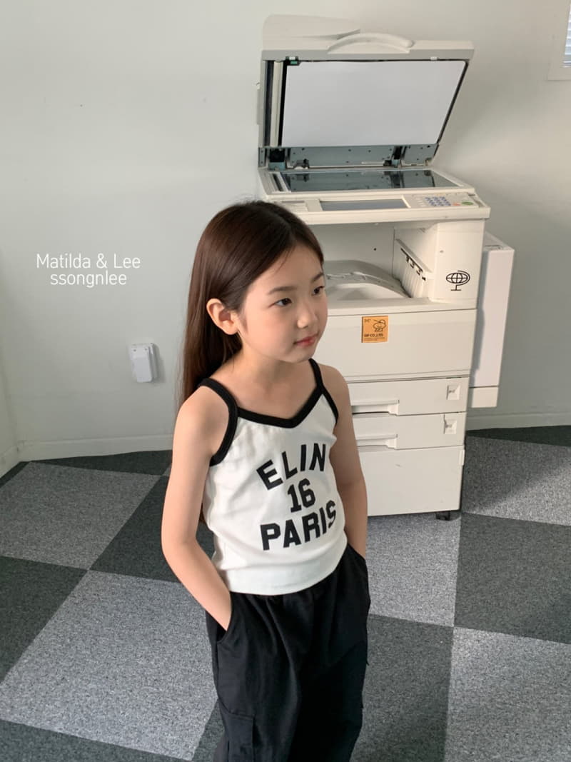 Matilda & Lee - Korean Children Fashion - #magicofchildhood - Ellin Crop Sleeveless - 9