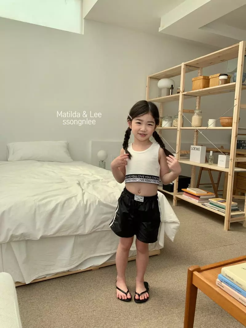 Matilda & Lee - Korean Children Fashion - #magicofchildhood - Love Top Sleeveless - 5