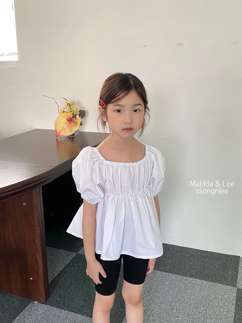 Matilda & Lee - Korean Children Fashion - #magicofchildhood - Shirring Blouse - 4