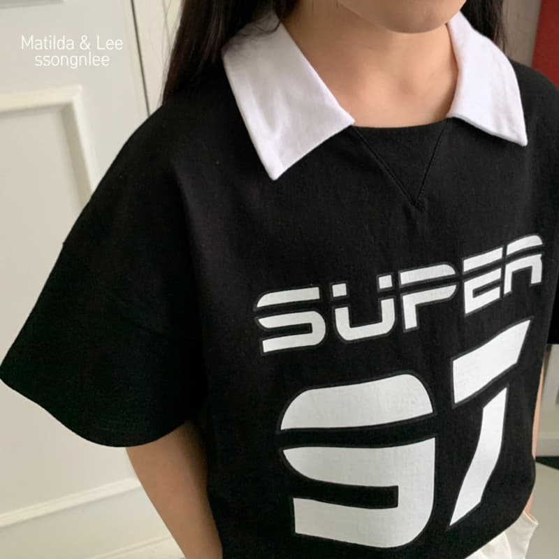 Matilda & Lee - Korean Children Fashion - #minifashionista - 97 Collar Tee - 12