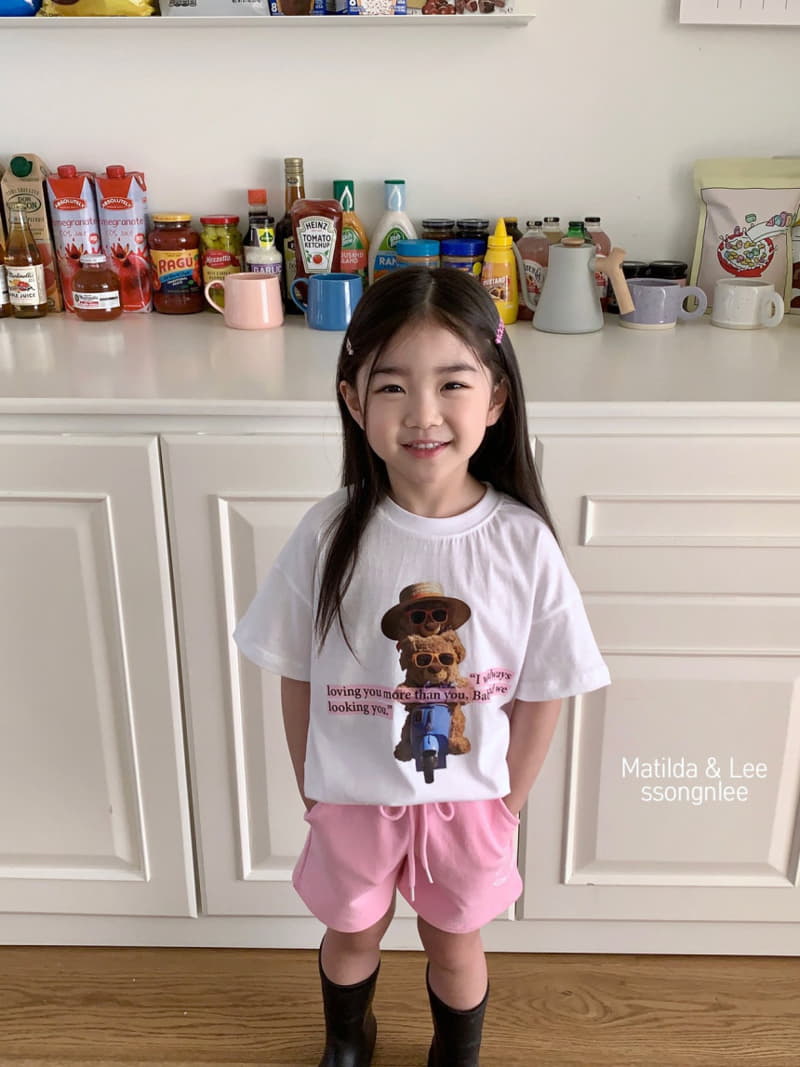 Matilda & Lee - Korean Children Fashion - #minifashionista - Bear Bike Tee - 3