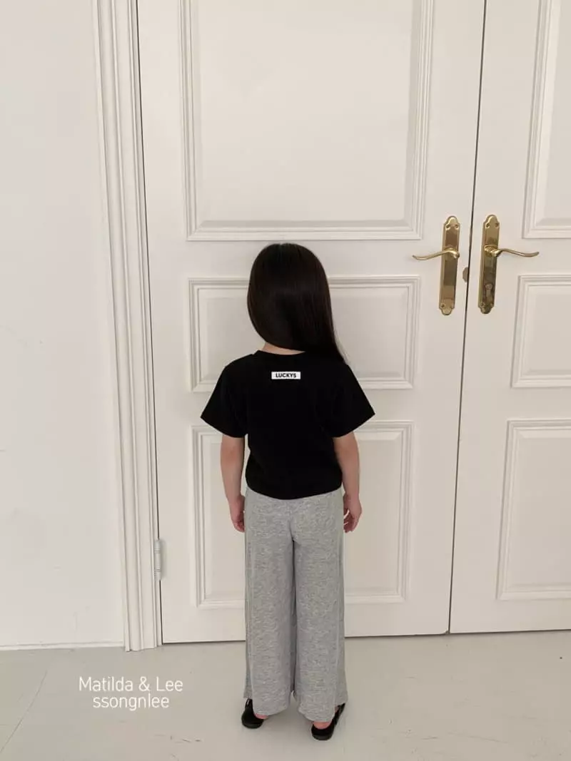 Matilda & Lee - Korean Children Fashion - #minifashionista - Lucky Crop Tee - 3