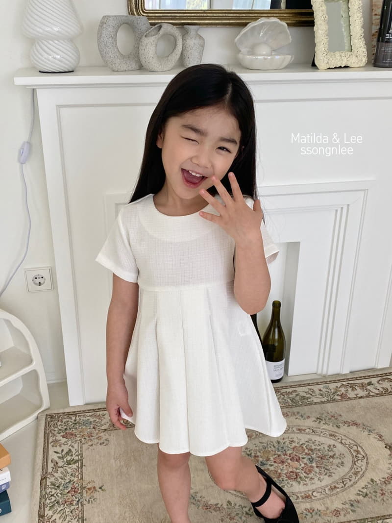 Matilda & Lee - Korean Children Fashion - #minifashionista - Mini Wrinkle One-piece - 8