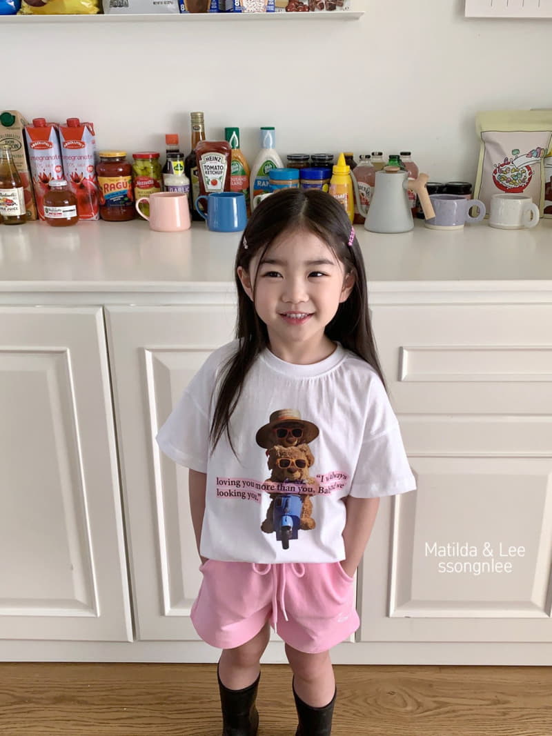 Matilda & Lee - Korean Children Fashion - #minifashionista - Bear Bike Tee - 4