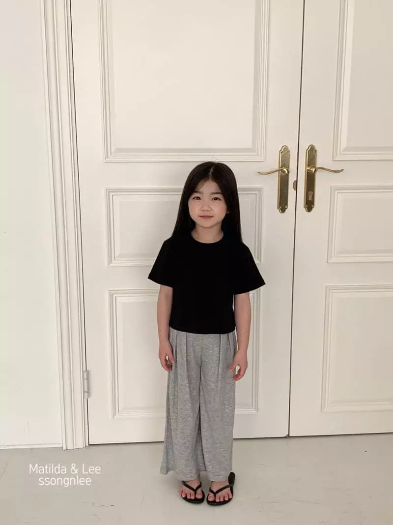 Matilda & Lee - Korean Children Fashion - #minifashionista - Lucky Crop Tee - 4