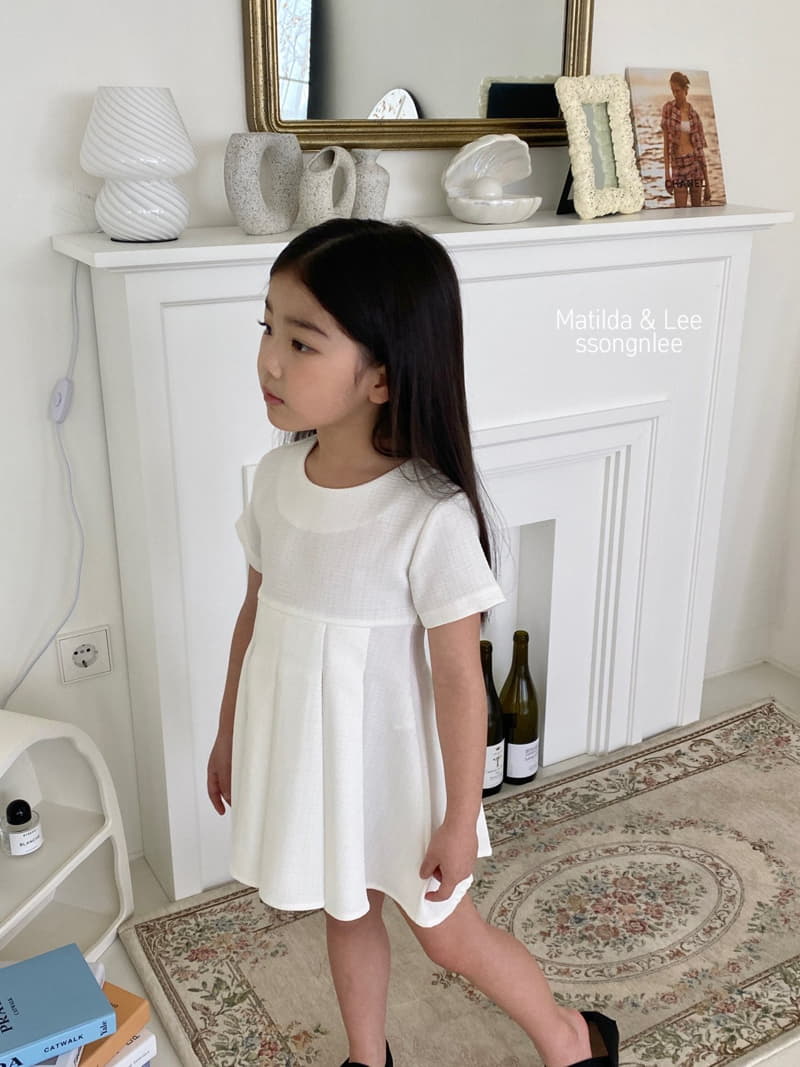 Matilda & Lee - Korean Children Fashion - #prettylittlegirls - Mini Wrinkle One-piece - 9