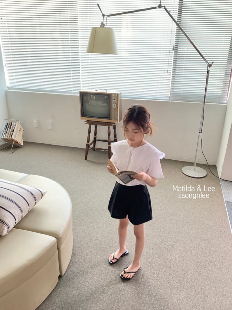 Matilda & Lee - Korean Children Fashion - #stylishchildhood - Wrinkle Shorts - 11