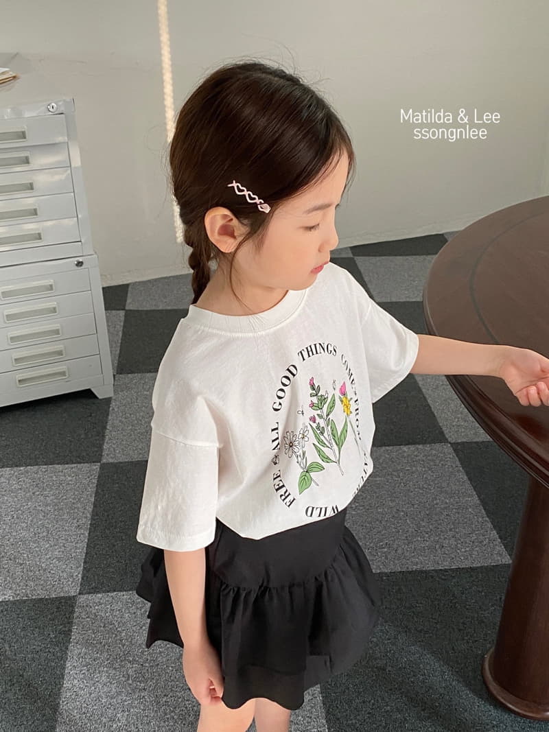 Matilda & Lee - Korean Children Fashion - #stylishchildhood - Flower Tee - 9