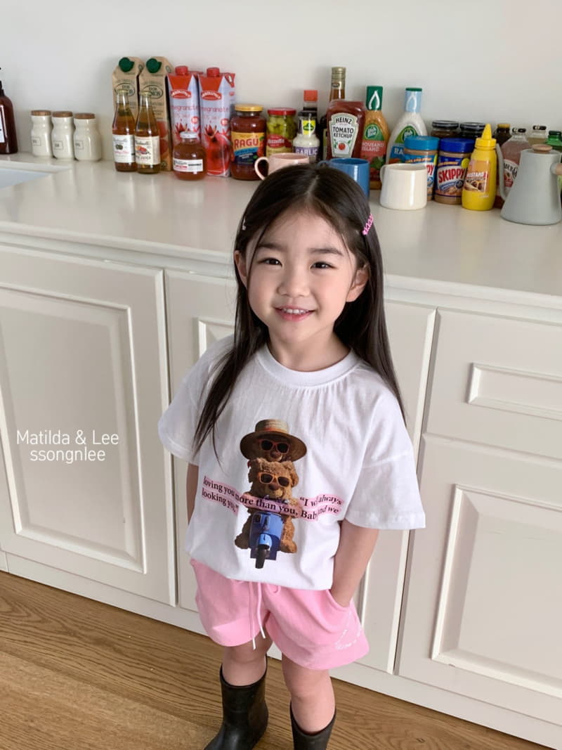 Matilda & Lee - Korean Children Fashion - #stylishchildhood - Bear Bike Tee - 7