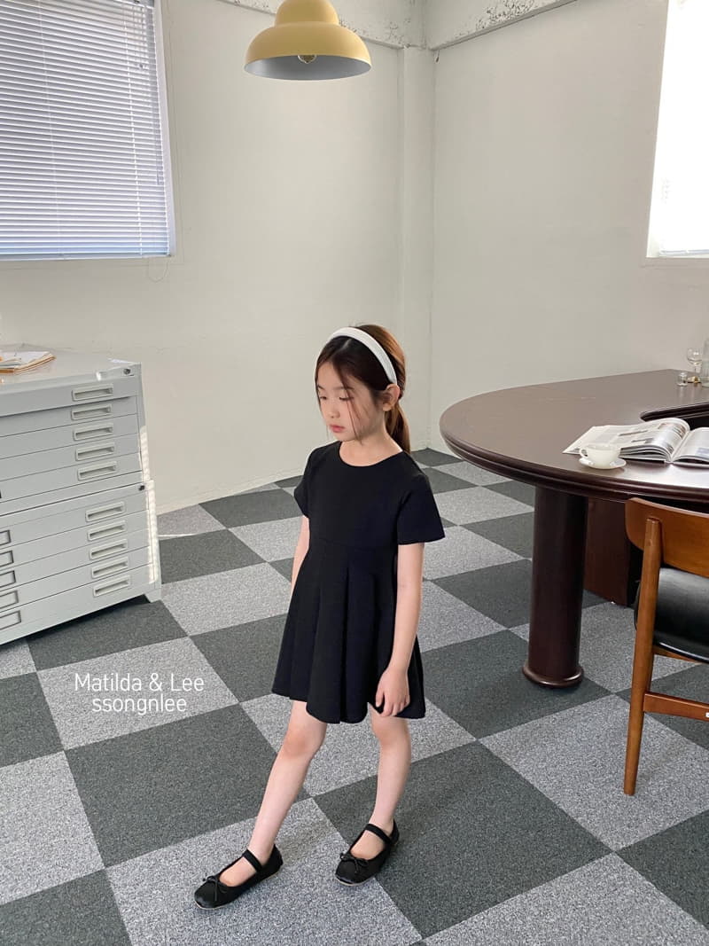 Matilda & Lee - Korean Children Fashion - #stylishchildhood - Mini Wrinkle One-piece - 12