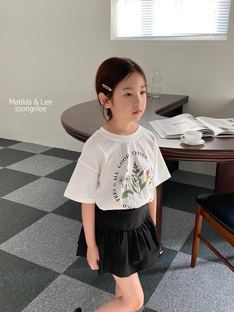 Matilda & Lee - Korean Children Fashion - #todddlerfashion - Flower Tee - 7