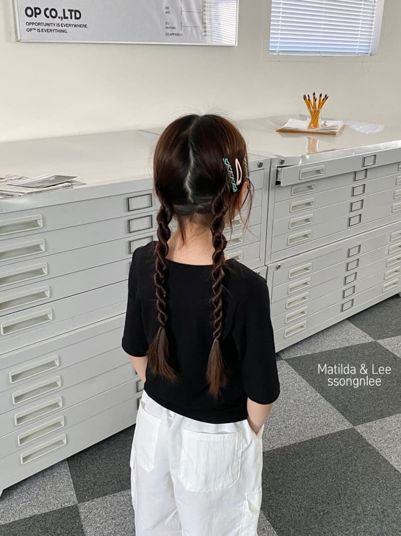 Matilda & Lee - Korean Children Fashion - #todddlerfashion - Label String Sleeveless - 4