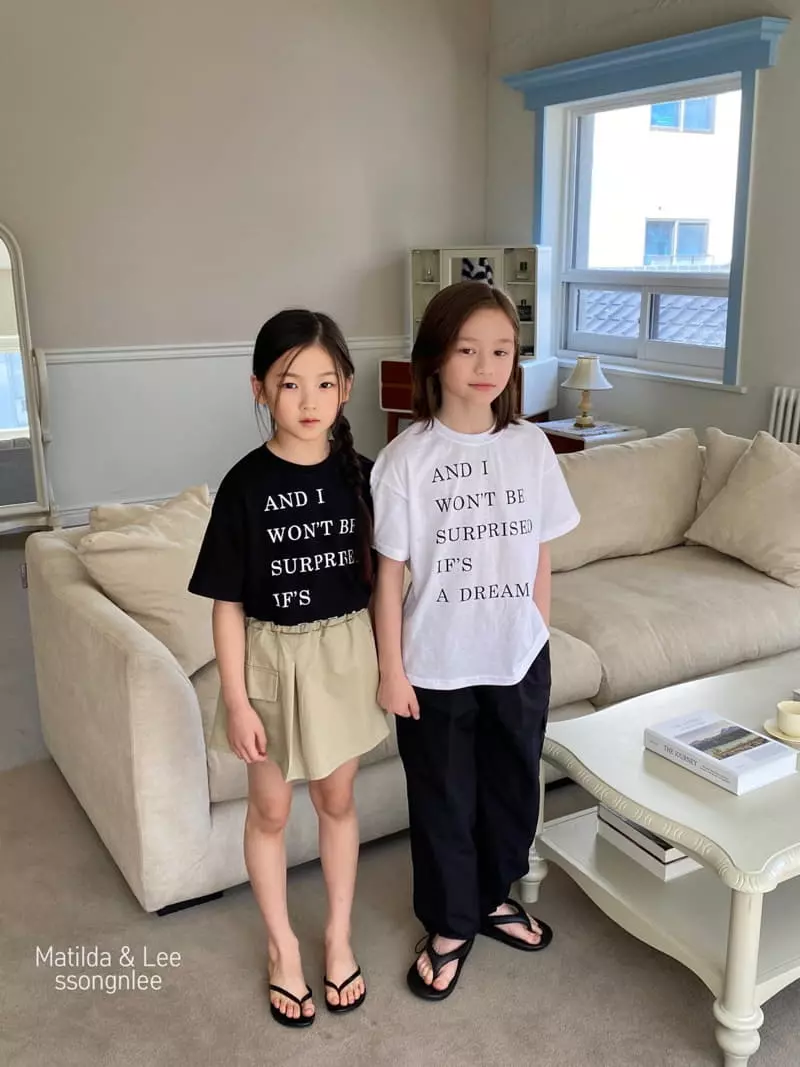 Matilda & Lee - Korean Children Fashion - #toddlerclothing - Lettering Tee - 3