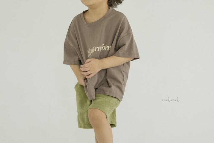 Melmel - Korean Children Fashion - #childrensboutique - Terry Shorts - 5