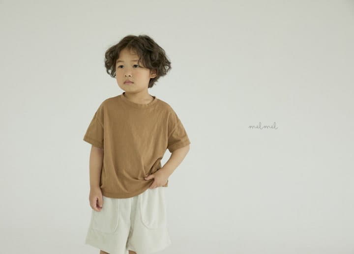 Melmel - Korean Children Fashion - #fashionkids - Terry Shorts - 8