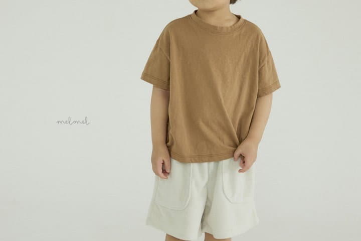 Melmel - Korean Children Fashion - #kidsshorts - Terry Shorts - 9