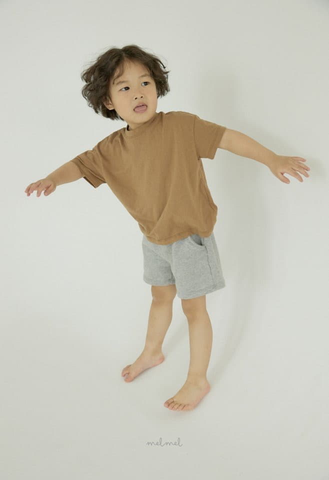 Melmel - Korean Children Fashion - #kidsshorts - Terry Shorts - 7