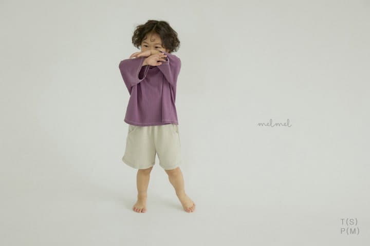 Melmel - Korean Children Fashion - #littlefashionista - Terry Shorts - 11