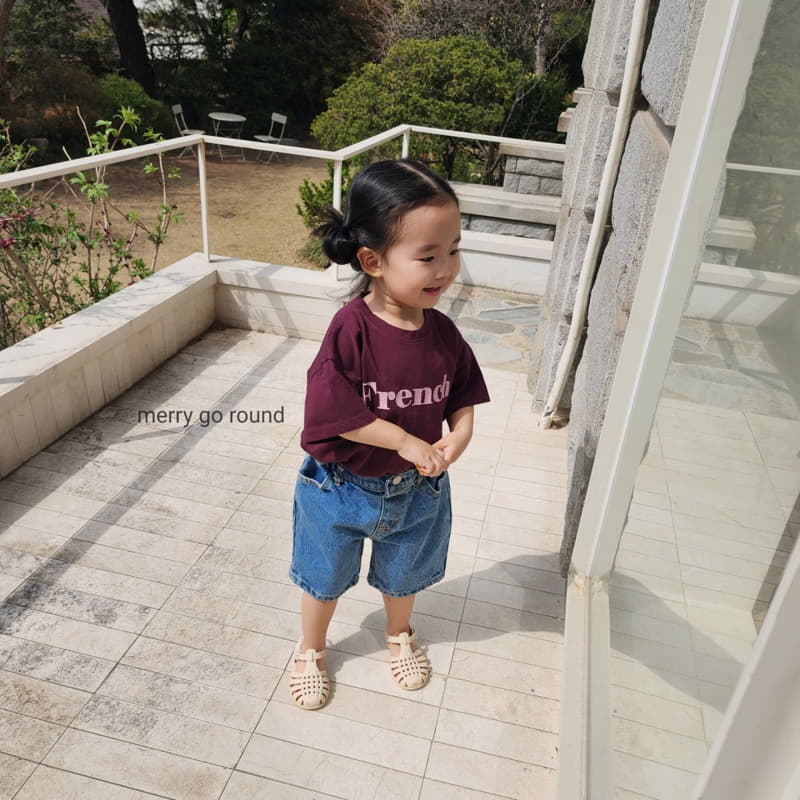 Merry Go Round - Korean Children Fashion - #childofig - Denim Pants - 9