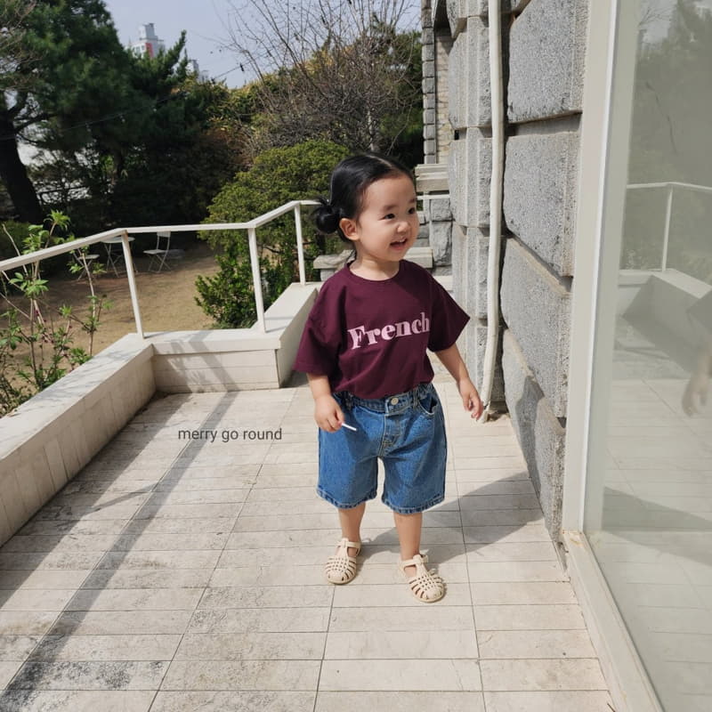 Merry Go Round - Korean Children Fashion - #childofig - French Tee - 6