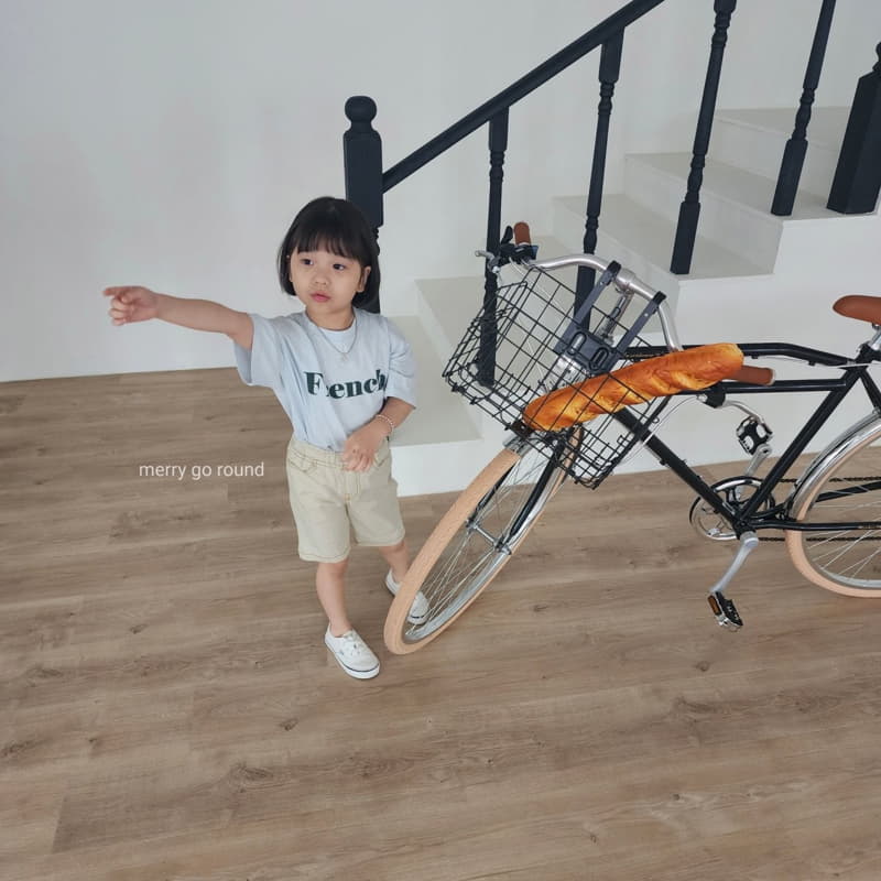 Merry Go Round - Korean Children Fashion - #discoveringself - French Tee - 9