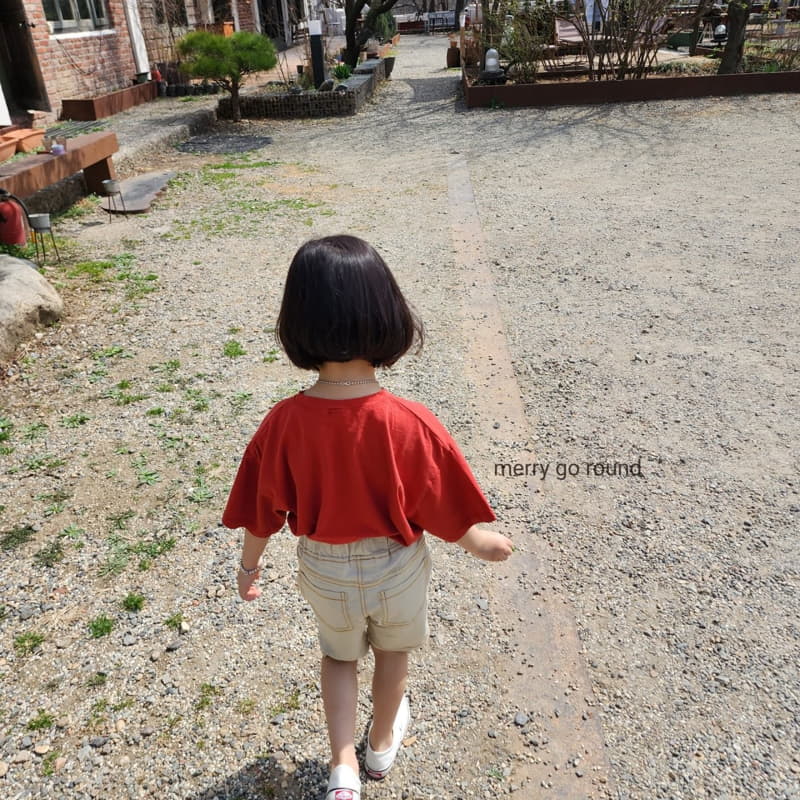 Merry Go Round - Korean Children Fashion - #discoveringself - Half Pants - 4