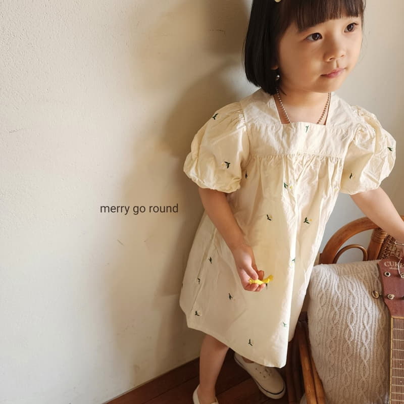 Merry Go Round - Korean Children Fashion - #kidsshorts - Moringa One-piece - 3