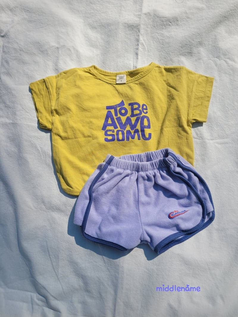 Middle Name - Korean Children Fashion - #childrensboutique - Awesome Piping Tee - 8