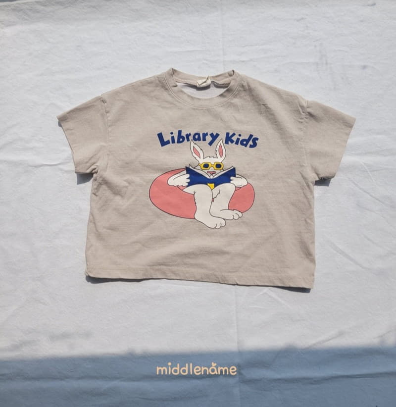 Middle Name - Korean Children Fashion - #designkidswear - Pigment Rabbit Tee