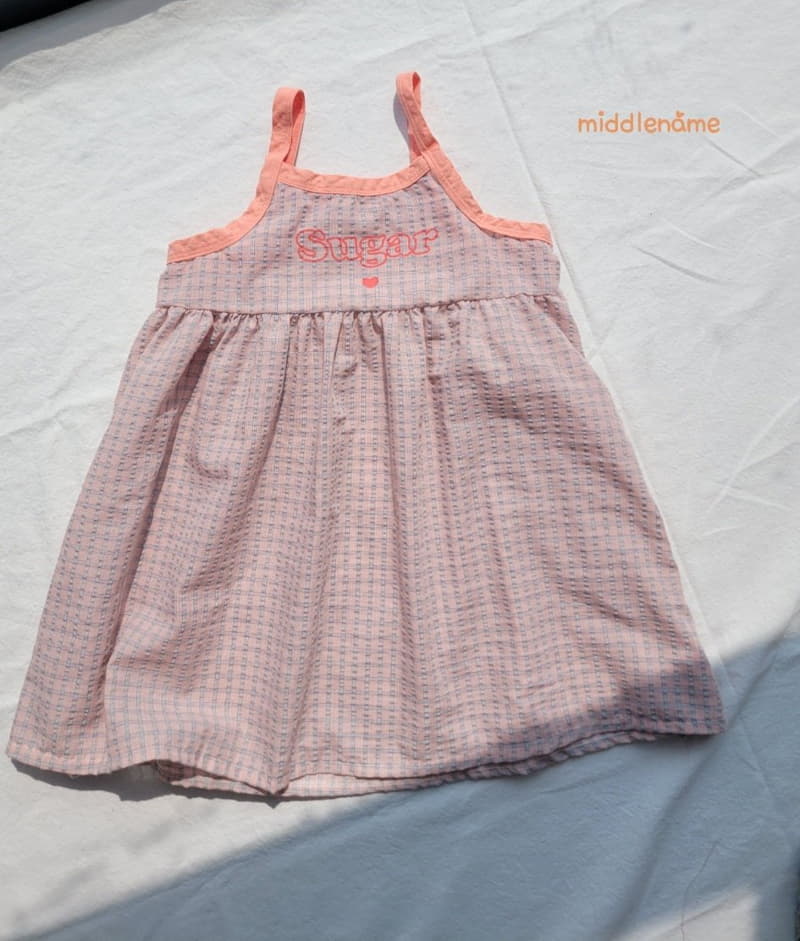 Middle Name - Korean Children Fashion - #discoveringself - Sugar Color One-piece