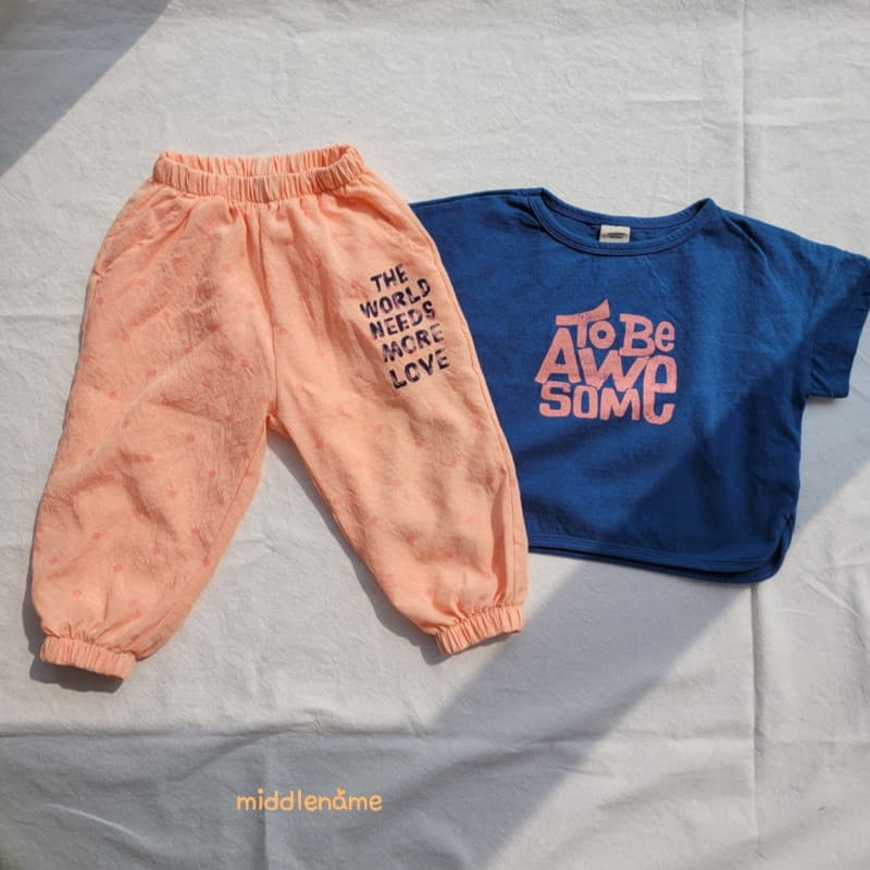 Middle Name - Korean Children Fashion - #fashionkids - Love Pants - 7