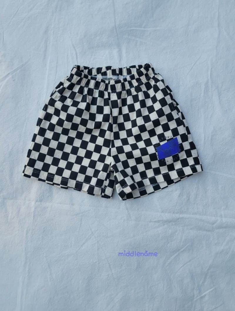 Middle Name - Korean Children Fashion - #littlefashionista - Checker Point Pants - 9