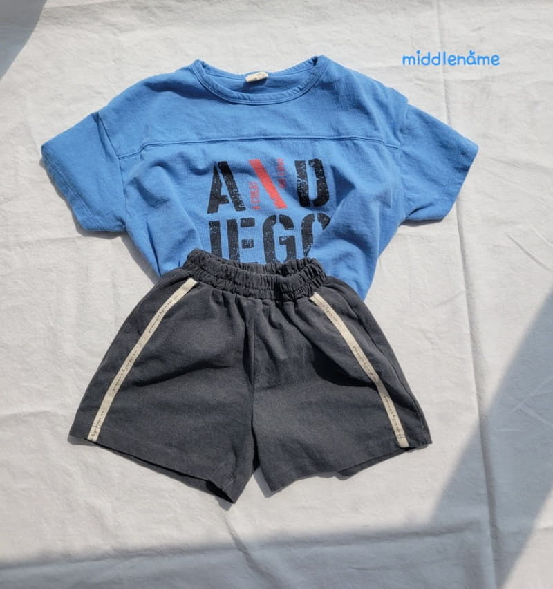 Middle Name - Korean Children Fashion - #littlefashionista - And Slit Tee - 5