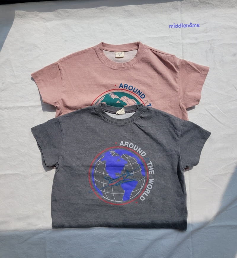 Middle Name - Korean Children Fashion - #Kfashion4kids - Pigment Earth Born Tee - 4