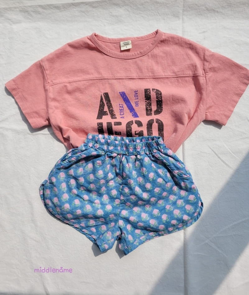 Middle Name - Korean Children Fashion - #magicofchildhood - And Slit Tee - 6