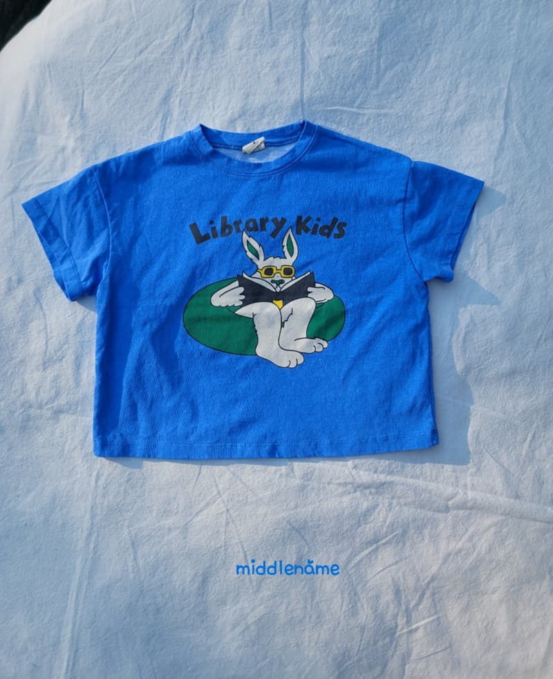 Middle Name - Korean Children Fashion - #minifashionista - Pigment Rabbit Tee - 10