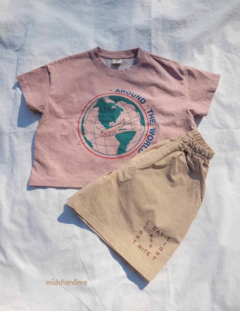 Middle Name - Korean Children Fashion - #minifashionista - Pigment Earth Born Tee - 6