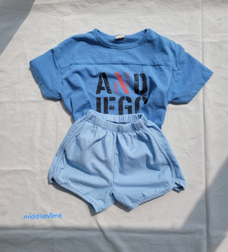 Middle Name - Korean Children Fashion - #todddlerfashion - And Slit Tee - 9