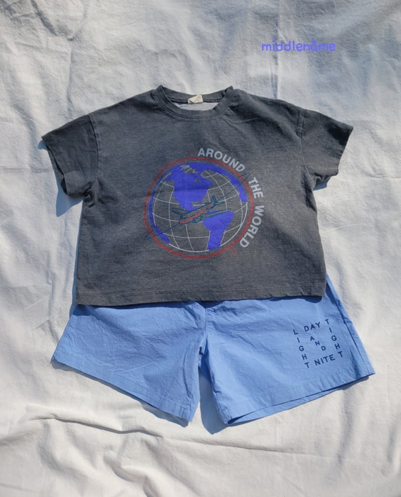 Middle Name - Korean Children Fashion - #toddlerclothing - Pigment Earth Born Tee - 9