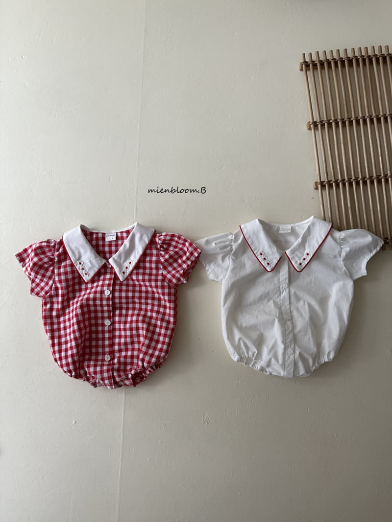 Mienbloom B - Korean Baby Fashion - #babyboutique - Flower Bodysuit - 2