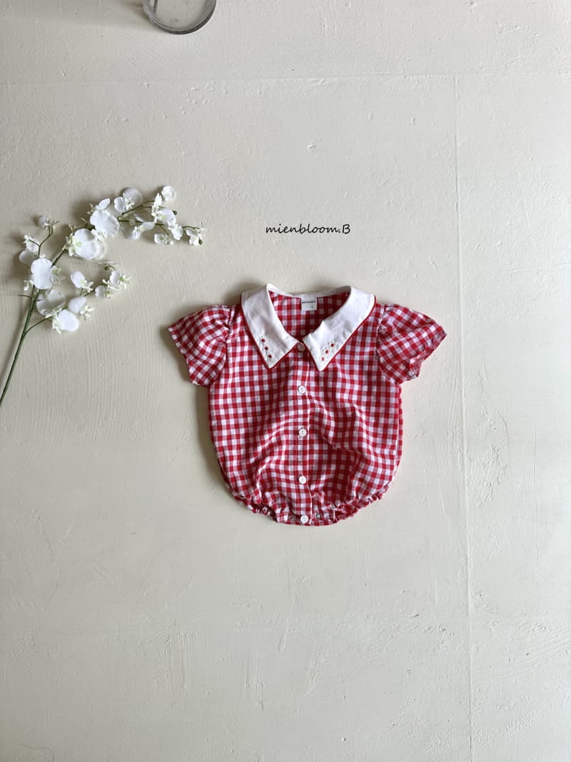 Mienbloom B - Korean Baby Fashion - #babyboutiqueclothing - Flower Bodysuit - 4